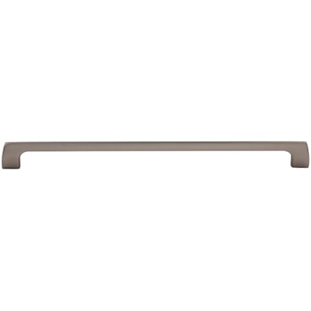 Top Knobs Holland 12 Inch Center to Center Handle Cabinet Pull from the Mercer Series Ash Gray