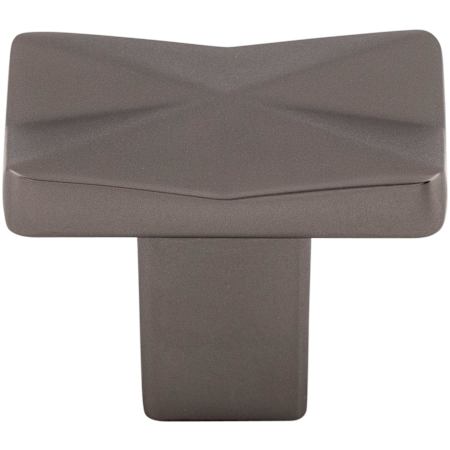 Top Knobs Quilted 1-1/4 Inch Rectangular Cabinet Knob from the Mercer Collection Ash Gray