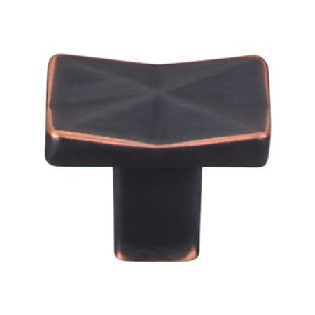 Top Knobs Quilted 1-1/4 Inch Square Cabinet Knob from the Mercer Collection Umbrio