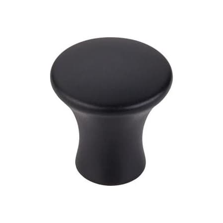 Top Knobs Oculus 7/8 Inch Mushroom Cabinet Knob from the Mercer Collection Black