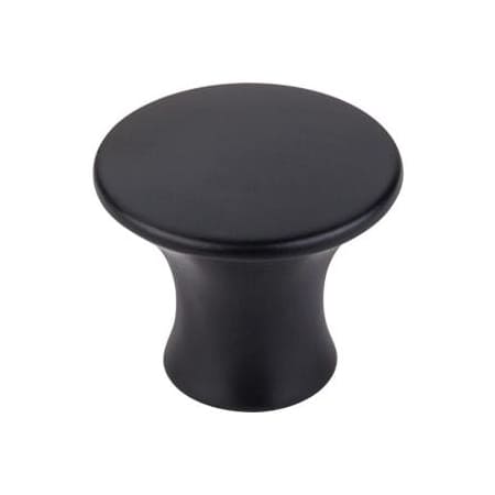 Top Knobs Oculus 1-5/16 Inch Mushroom Cabinet Knob from the Mercer Collection Black