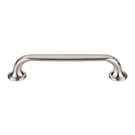 Top Knobs Oculus 5 Inch (128 mm) Center to Center Handle Cabinet Pull from the Mercer Series - 10 Pack Brushed Satin Nickel