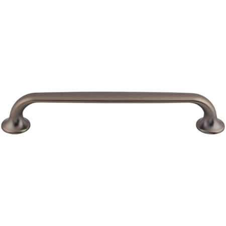 Top Knobs Oculus 6-5/16 Inch Center to Center Handle Cabinet Pull from the Mercer Series Ash Gray