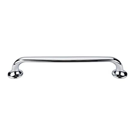 Top Knobs Oculus 6-5/16 Inch Center to Center Handle Cabinet Pull from the Mercer Series - 10 Pack Polished Chrome