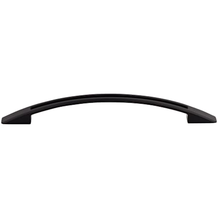 Top Knobs Tango 6-5/16 Inch Center to Center Arch Cabinet Pull from the Mercer Series Black