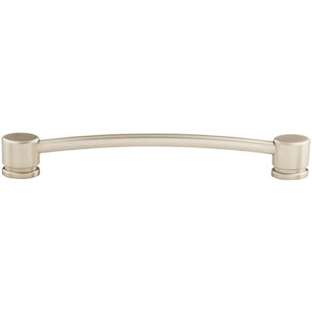 Top Knobs Oval 7 Inch Center to Center Handle Cabinet Pull from the Sanctuary Collection Brushed Satin Nickel