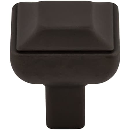 Top Knobs Podium 1 Inch Square Cabinet Knob from the Transcend Collection Sable
