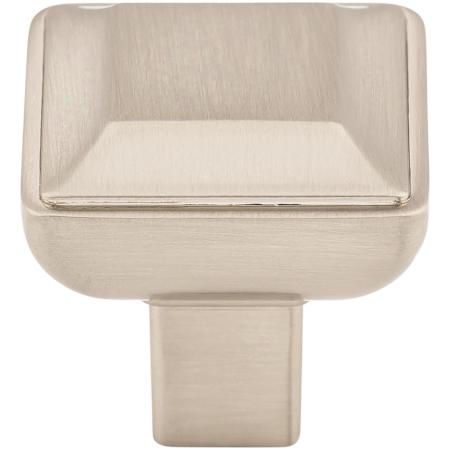 Top Knobs Podium 1-1/8 Inch Square Cabinet Knob from the Transcend Collection Brushed Satin Nickel