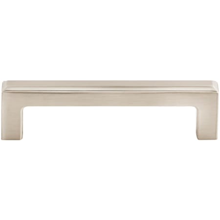 Top Knobs Podium 3-3/4 Inch Center to Center Handle Cabinet Pull from the Transcend Series Brushed Satin Nickel