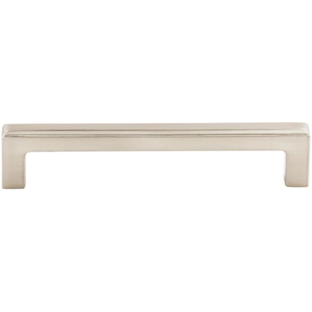 Top Knobs Podium 5 Inch Center to Center Handle Cabinet Pull from the Transcend Series Brushed Satin Nickel