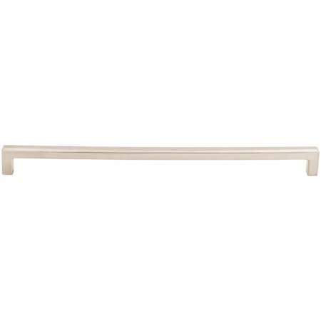 Top Knobs Podium 12 Inch Center to Center Handle Cabinet Pull from the Transcend Series Brushed Satin Nickel