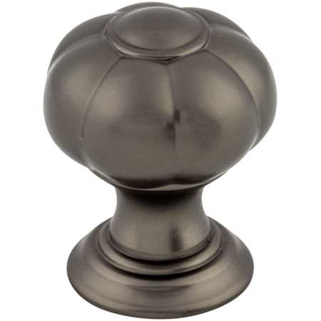 Top Knobs Devon 1 Inch Round Cabinet Knob Ash Gray