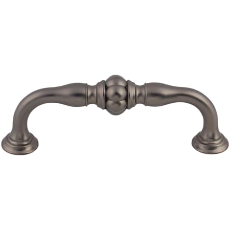Top Knobs Devon 3-3/4 Inch Center to Center Handle Cabinet Pull Ash Gray
