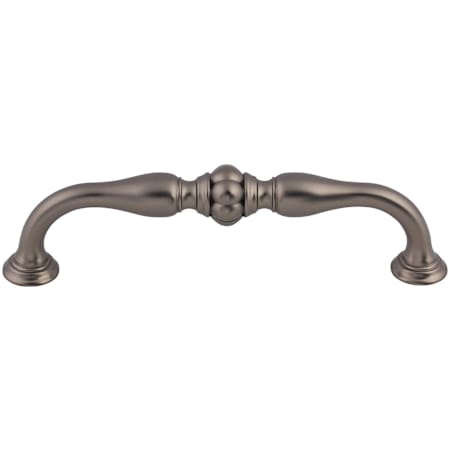 Top Knobs Devon 5-1/16 Inch Center to Center Handle Cabinet Pull Ash Gray