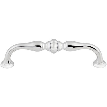 Top Knobs Devon 5-1/16 Inch Center to Center Handle Cabinet Pull Polished Chrome