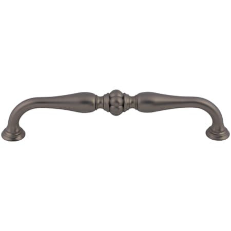Top Knobs Devon 6-5/16 Inch Center to Center Handle Cabinet Pull Ash Gray