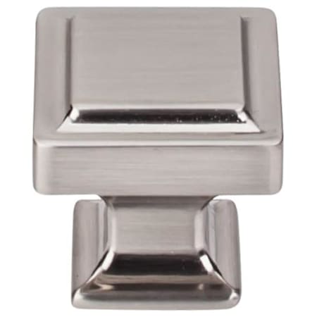 Top Knobs Ascendra 1-1/4 Inch Square Cabinet Knob from the Transcend Collection Brushed Satin Nickel