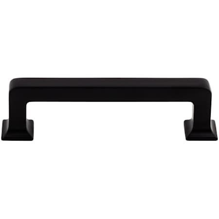 Top Knobs Ascendra 3-3/4 Inch Center to Center Handle Cabinet Pull from the Transcend Series
 Flat Black