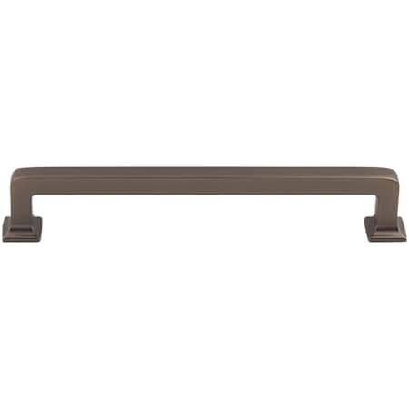 Top Knobs Ascendra 6-5/16 Inch Center to Center Handle Cabinet Pull from the Transcend Series Ash Gray