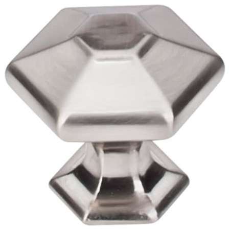 Top Knobs Spectrum 1-1/8 Inch Geometric Cabinet Knob from the Transcend Collection Brushed Satin Nickel