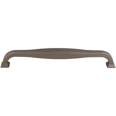 Top Knobs Contour 12 Inch Center to Center Handle Appliance Pull from the Transcend Series Ash Gray