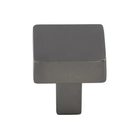 Top Knobs Channing 1-1/16 Inch Square Cabinet Knob from the Barrington Collection Ash Gray