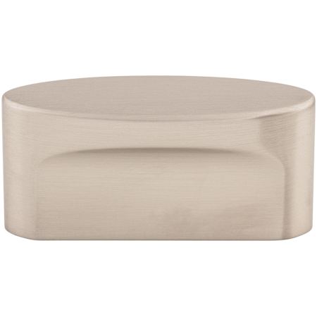 Top Knobs Oval 2-1/4 Inch Long Finger Cabinet Pull from the Sanctuary Collection Brushed Satin Nickel