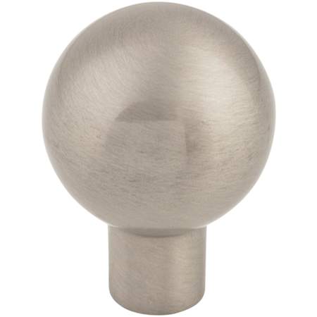 Top Knobs Brookline 7/8 Inch Round Cabinet Knob Brushed Satin Nickel