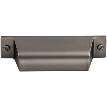 Top Knobs Channing 2-3/4 Inch Center to Center Cup Cabinet Pull from the Barrington Series Ash Gray