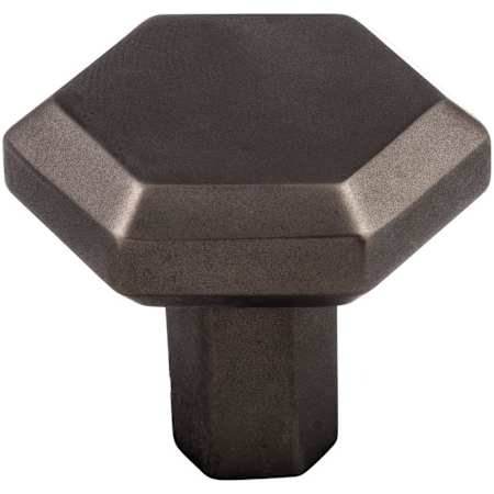 Top Knobs Serene 1-1/4 Inch Geometric Cabinet Knob Ash Gray