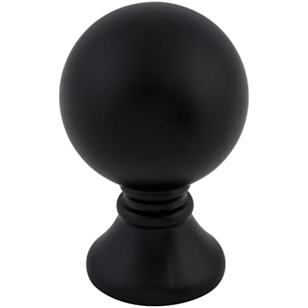 Top Knobs Serene 1 Inch Round Cabinet Knob Flat Black
