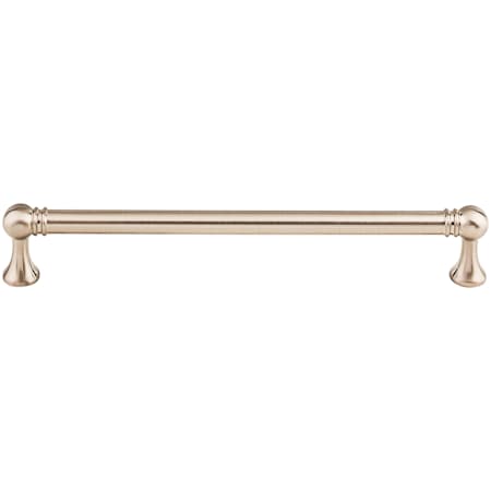 Top Knobs Kara 7-9/16 Inch Center to Center Handle Cabinet Pull from the Serene Series Brushed Satin Nickel
