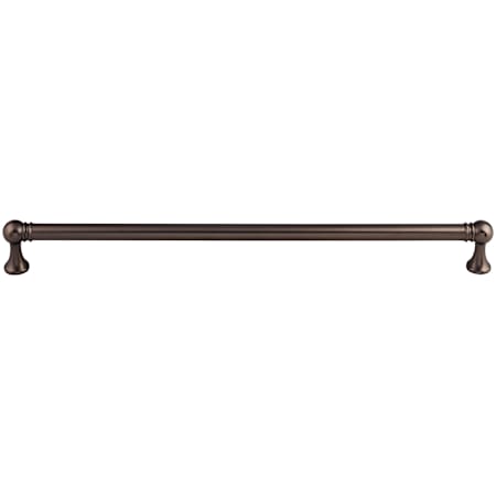 Top Knobs Kara 12 Inch Center to Center Handle Cabinet Pull from the Serene Series Ash Gray