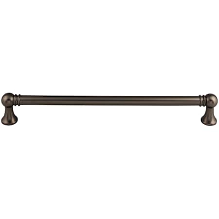 Top Knobs Kara 12 Inch Center to Center Handle Appliance Pull from the Serene Series Ash Gray