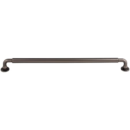 Top Knobs Serene 12 Inch Center to Center Handle Cabinet Pull Ash Gray