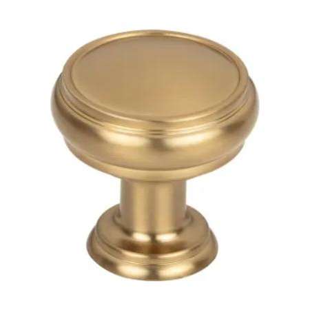 Top Knobs Eden 1-3/16 Inch Mushroom Cabinet Knob Honey Bronze