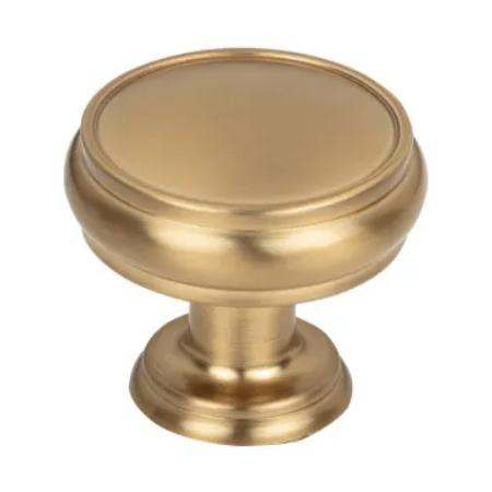 Top Knobs Eden 1-3/8 Inch Mushroom Cabinet Knob Honey Bronze
