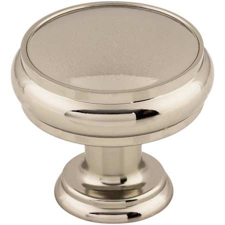 Top Knobs Eden 1-3/8 Inch Mushroom Cabinet Knob Polished Nickel