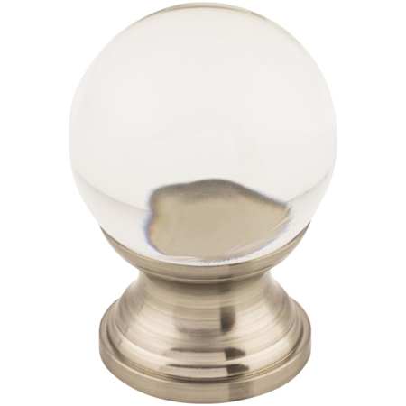 Top Knobs Serene 1 Inch Round Cabinet Knob Brushed Satin Nickel