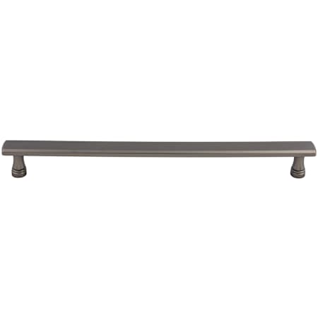 Top Knobs Devon 12 Inch Center to Center Bar Appliance Pull Ash Gray