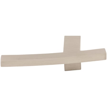 Top Knobs Slanted 3 Inch Long Finger Cabinet Pull from the Sanctuary Collection Brushed Satin Nickel