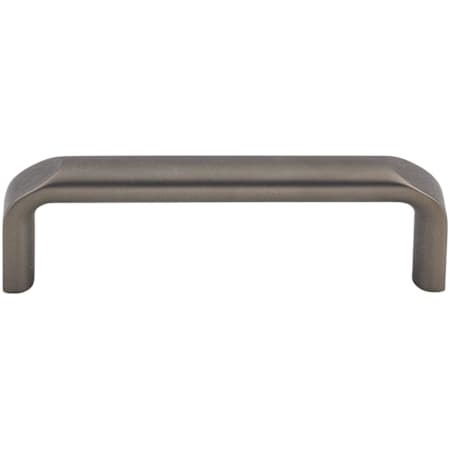 Top Knobs Devon 3-3/4 Inch Center to Center Handle Cabinet Pull Ash Gray