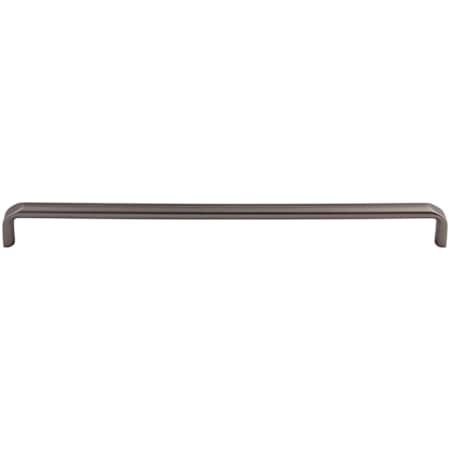 Top Knobs Devon 12 Inch Center to Center Handle Cabinet Pull Ash Gray