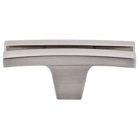 Top Knobs Flared 2-5/8 Inch Bar Cabinet Knob from the Sanctuary Collection Brushed Satin Nickel