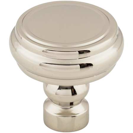 Top Knobs Brixton 1-1/4 Inch Mushroom Cabinet Knob from the Devon Collection Polished Nickel