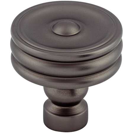 Top Knobs Devon 1-1/4 Inch Mushroom Cabinet Knob Ash Gray