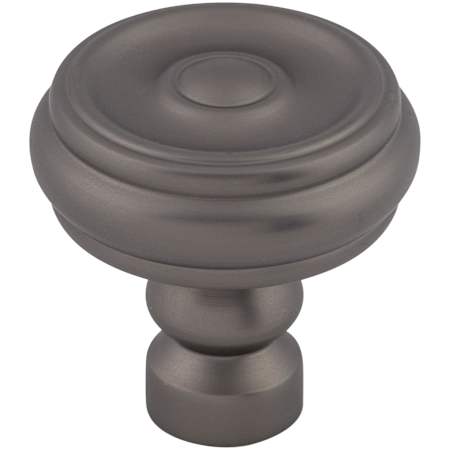Top Knobs Devon 1-1/4 Inch Mushroom Cabinet Knob Ash Gray