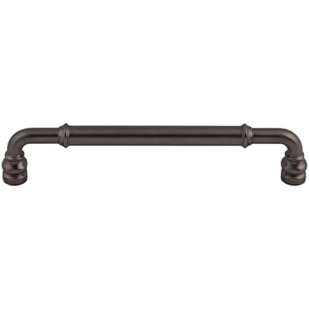 Top Knobs Brixton 6-5/16 Inch Center to Center Handle Cabinet Pull from the Devon Series Ash Gray
