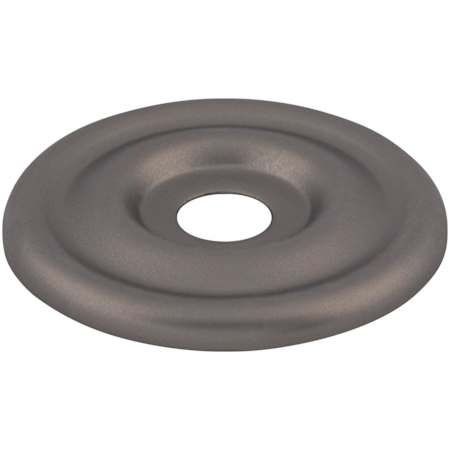 Top Knobs Devon 1-3/8 Inch Cabinet Knob Backplate Ash Gray
