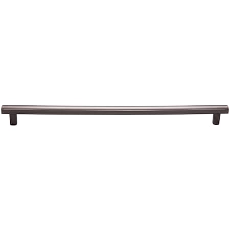 Top Knobs Hillmont 12 Inch Center to Center Bar Cabinet Pull from the Lynwood Series Ash Gray